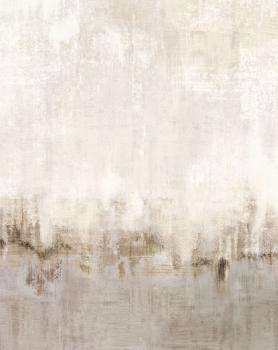 Brown decorative abstract oil painting